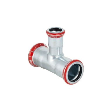 Geberit 1550963 T-rör förminskat avstick, elförzinkat